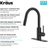 Kraus Oletto Series KPF2620MB - Single Handle Pull Down Kitchen Faucet Features