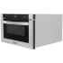 ZLINE MWD1 - ZLINE 24 in. 1.2 cu. ft. Built-in Microwave Drawer in Stainless Steel (MWD-1) side, closed. 24 in. 1.2 cu. ft. Built-in Microwave Drawer in Stainless Steel