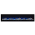 Napoleon Allura Vision NEFL74CHD1 - 74 Inch Deep Wall Mounted Electric Fireplace