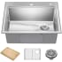 Kraus Fairlane KWT61125 - 25 Inch Drop In / Top Mount Workstation Single Bowl