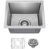 Kraus KHU63115 - 14 Inch Undermount Single Bowl