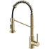 Kraus Bolden Series KPF1610SFACB - Commercial Style 2-Function Single Handle Pull Down Kitchen Faucet in Spot-Free Antique Champagne Bronze