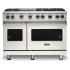 Viking 5 Series VGR5486GPWBB - 48 Inch Sealed Burner Natural Gas Range