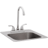 Bull 12389 - Small Stainless-Steel Sink with Faucet