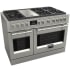 Fulgor Milano Sofia Series F6PGR486GS2 - 48 Inch Freestanding Professional Gas Range