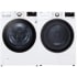 LG LGWADRGHWA40021W - Side-by-Side Washer &amp; Dryer Set with Smart Front Load Washer and Electric Dryer in White