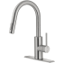 Kraus Oletto Series KPF2620SFS - Pull-Down Single Handle Kitchen Faucet with QuickDock Top Mount Installation Assembly in Spot Free Stainless Steel