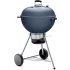 Weber 14513601 - Master-Touch 22 Inch Freestanding Charcoal Grill Porcelain-Enameled Lid &amp; Bowl