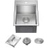 Kraus Kore KCA1801 - 15 Inch Outdoor Drop In /Top Mount Workstation Kitchen Sink