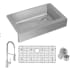 Elkay ECTRUF30179RFBC - 20 1/4 Single Bowl Farmhouse Sink &amp; Faucet Kit