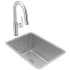 Elkay ECTRU12179TFCC - 18 1/2 Single Bowl Undermount Bar Sink &amp; Faucet Kit