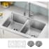 Kraus KHU63233 - 33 Inch Undermount Double Bowl Kitchen Sink