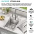 Kraus Kore KCA1801 - 15 Inch Outdoor Drop In /Top Mount Workstation Kitchen Sink