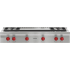 Wolf SRT484DG - 48" Four (4) Sealed Burner Rangetop with Dual Infrared Griddle