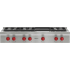 Wolf SRT486C - 48" Six (6) Sealed Burner Rangetop with Infrared Charbroiler