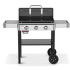 Weber 1501005 - Slate Rust-Resistant Griddle with Carbon Steel Cooktop