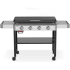 Weber 1501006 - Slate Rust-Resistant Griddle with Carbon Steel Cooktop