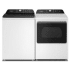Whirlpool WHWADRGTW8507 - Side-by-Side Washer &amp; Dryer Set with Top Load Washer and Gas Dryer in White