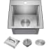 Kraus Kore KCA1800 - 15 Inch Outdoor Drop In /Top Mount Workstation Kitchen Sink