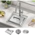 Kraus Kore KCA1800 - 15 Inch Outdoor Drop In /Top Mount Workstation Kitchen Sink