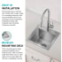 Kraus Kore KCA1800 - 15 Inch Outdoor Drop In /Top Mount Workstation Kitchen Sink