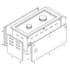 Hestan AGBPK - Side Panel Kit for Double Side Burner