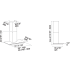 Falmec Potenza FPART36W3SG - Dimensions Guide