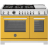 Bertazzoni Professional Series PRO486BTFGMGIT - 48 Inch Freestanding Gas Range in Front View
