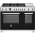 Bertazzoni Professional Series PRO486BTFGMNET - 48 Inch Freestanding Gas Range in Front View