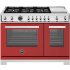 Bertazzoni Professional Series PRO486BTFGMROT - 48 Inch Freestanding Gas Range in Front View