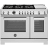 Bertazzoni Professional Series PRO486BTFGMXTLP - 48 Inch Freestanding Gas Range in Front View