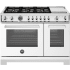 Bertazzoni Professional Series PRO486BTFEPBIT - 48 Inch Freestandig Dual Fuel Range in Front View