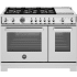 Bertazzoni Professional Series PRO486BTFEPXT - 48 Inch Freestandig Dual Fuel Range in Front View