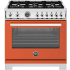 Bertazzoni Professional Series PRO366BCFGMART - 36 Inch Freestanding Gas Range in Front View