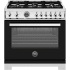 Bertazzoni Professional Series PRO366BCFGMNET - 36 Inch Freestanding Gas Range in Front View
