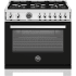 Bertazzoni Professional Series PRO366BCFEPNET - 36 Inch Freestanding Dual Fuel Range in Front View