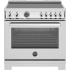 Bertazzoni Professional Series PRO365ICFEPXT - 36 Inch Freestanding Induction Range with 5 Elements in Front View