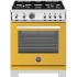 Bertazzoni Professional Series PRO304BFGMGIT - 30 Inch Freestanding Gas Range with 4 Sealed Burners in Front View