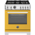 Bertazzoni Professional Series PRO304BFEPGIT - 30 Inch Freestanding Dual Fuel Range with 4 Sealed Burners in Front View