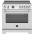 Bertazzoni Master Series MAS365ICFEPXT - 36 Inch Freestanding Induction Range with 5 Elements in Front View