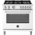 Bertazzoni Master Series MAS365GASBIVLP - 36 Inch Freestanding Gas Range with 5 Sealed Burners