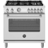 Bertazzoni Master Series MAS365GASXVLP - 36 Inch Freestanding Gas Range with 5 Sealed Burners