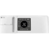 GE Profile PFQ83HSSWWW - 28 Inch 2-in-1 Washer/Dryer Combo