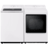 LG LGWADRGCW8200 - Side-by-Side Washer &amp; Dryer Set with Smart Top Load Washer and Smart Gas Dryer in White