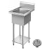 Kraus Standart PRO Series KHS23119 - 19 Inch Stainless Steel Laundry Utility Sink