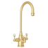 Rohl Perrin and Rowe Georgian Series U1220LSSEG2 - 3-Lever Bar &amp; Food Prep Faucet