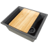 Nantucket Sinks PR2219PSTI - 22 Inch Dualmount Workstation Sink