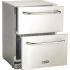 Bull 17400 - Premium Double Drawer 5.0 Cu. Ft. Refrigerator