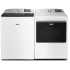 Maytag MGWADRGRW6205 - Side-by-Side Washer &amp; Dryer Set with Top Load Washer and Gas Dryer in White