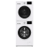Element ETWADREBW45271 - Stacked Washer &amp; Dryer Set with Front Load Washer and Electric Dryer in White